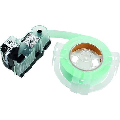 ＫＩＮＧ　ＪＩＭ　【純正】「テプラ」ＰＲＯテープ　３６ｍｍ　ＥＸ詰替用ロングテープ　白ラベル／黒文字　長さ４５ｍ SS36K-EXR