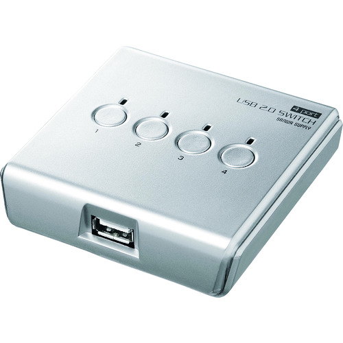 ＳＡＮＷＡ　ＵＳＢ２．０手動切替器（４回路） SW-US24N
