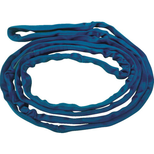 ＴＥＳＡＣ ブルースリングソフトＮ形（エンお召しもの印字機）掛け目１．６ｔ 全長２ｍ（ＪＩＳ判定基準品） TBSN1.6TX2M 花・ガーデン・DIY-DIY・工具