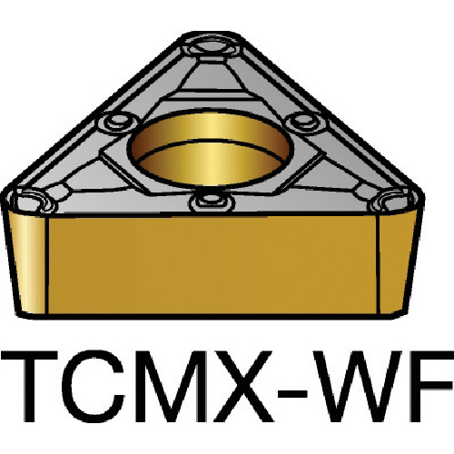【10個仕掛ける】 ＳＡＮＤＶＩＫ コロターン１０７ 旋削用ポジ手当て（１２０） ２０１５ TCMX 16 T3 08-WF(2015)