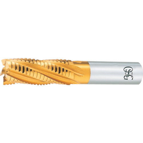 OSG ハイスラフィングエンドミル タフニックゴールド ミディアム 4刃 刃径14mm 刃長40mm 全長100mm 88664 TFGN-14