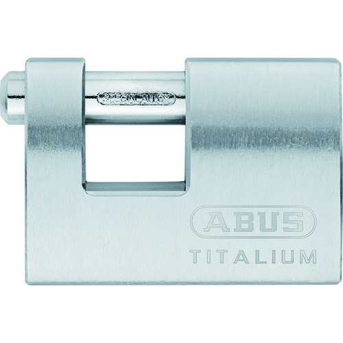 ＡＢＵＳ　カンヌキ式シリンダー南京錠　幅７０ｍｍ　ＴＩＴＡＬＩＵＭ　９８ＴＩ／７０ TITALIUM 98TI/70
