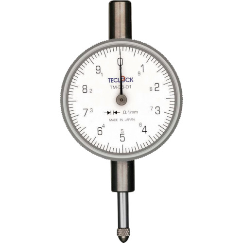 ＴＥＣＬＯＣＫ　小型ダイヤルゲージ　測定範囲０～１０ｍｍ TM-35-01F