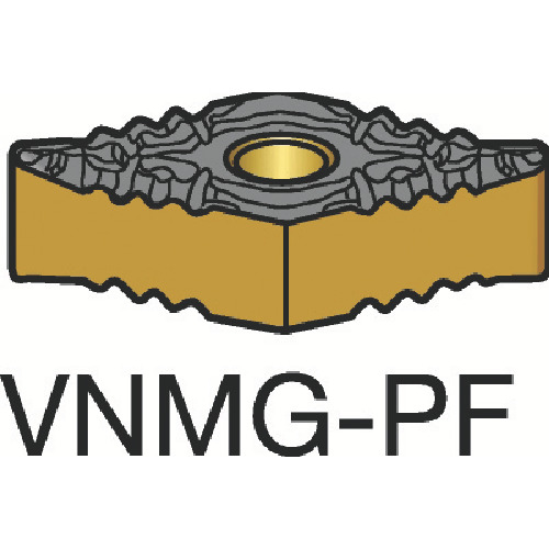 【10個仕掛ける】 ＳＡＮＤＶＩＫ Ｔ－Ｍａｘ Ｐ 旋削用ネガ・手当て（１１０） １５１５ VNMG 16 04 04-PF(1515)