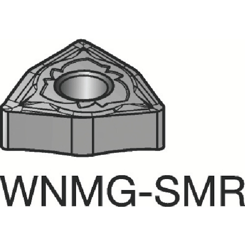 【10個書き割り】 ＳＡＮＤＶＩＫ Ｔ－Ｍａｘ Ｐ 旋削用ネガ・心付け（１１０） WNMG080412-SMR