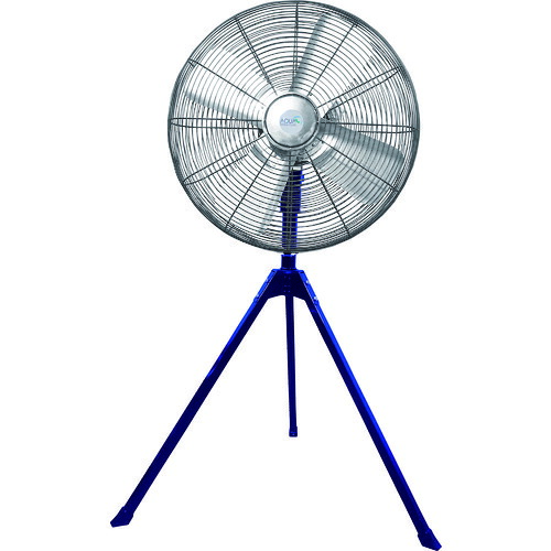 アクアシステム 無燃料供給エアモーター式工業プラント扇 照明ランプ大型 （軽銀ハネ６０ｃｍ） AFG-24NL
