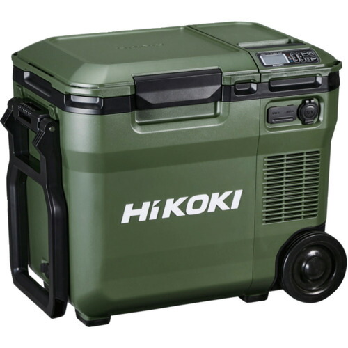 ＨｉＫＯＫＩ １８Ｖ－１４．４Ｖ コードレス冷ややかさ庫 パウダーコンパクト手合い１８Ｌ フォレストグリーン マルチ雄捩子書き割り品 UL18DC-WMGZ