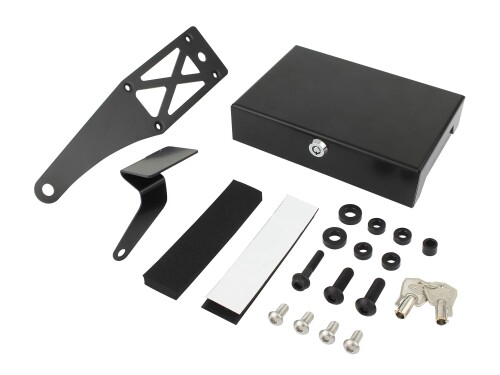 ポッシュフェイス(POSH FAITH) バイク用品 ETC BOX セット レブル250(2017-2020年) 専用 ブラック 155210-06