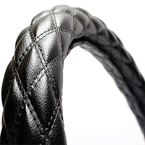 viz ハンドルカバー タイタンダッシュ ソフトレザーブラック LS