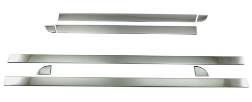 BRIGHTZ フレア MJ55S 超鏡面ステンレスメッキサイドドアモール 8PC MJ J55 55 ハイブリッド ハイブリット 33442