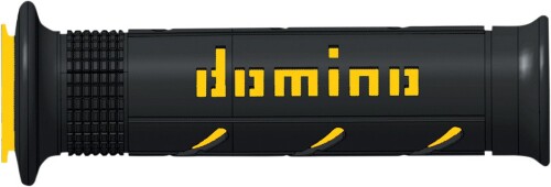 domino(ドミノ) ハンドルバーグリップ ストリートタイプ 126mm サーモプラスチックゴム ブラックXイエロー A25041C4740