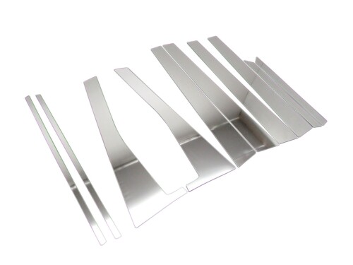BRIGHTZ ステラ LA100F LA110F 超鏡面ステンレスメッキピラーパネル バイザー無用 10PC LA LA100 LA110 100 11019812