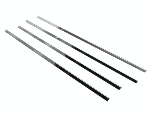 BRIGHTZ スペーシア MK32S MK42S 超鏡面ステンレスブラックメッキウィンドウモール 4PC MK MK32 K32 32 14855