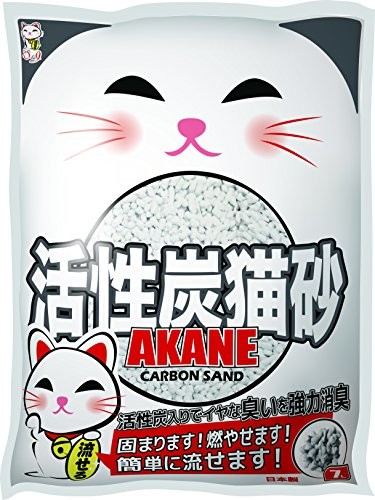 アカネ Akane 活性炭定価 新紙製猫沙子 7l 7カバン 猫 Geo2 Co Uk