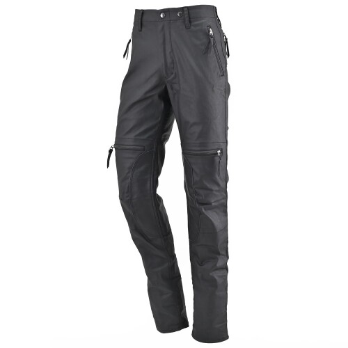 (マックスフリッツ) バイク用 ライディングパンツ 春夏秋 MFP-2511 ストレッチ素材 ラバーコートジョッキーパンツ ブラック レディース S(38)