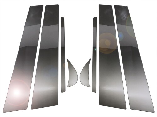 BRIGHTZ アルティス AXVH70N AXVH75N 超鏡面ステンレスブラックメッキピラーパネルカバー 8PC バイザー無用 AXVH H70 H75 70 75 8,710円