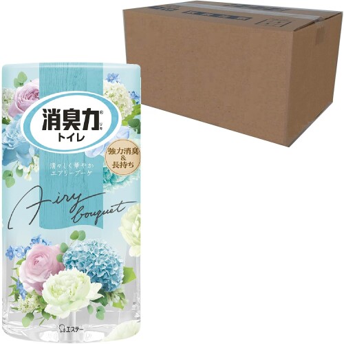 消臭力 (オフィス ビジネスに ケース販売) トイレ用 置き型 エアリーブーケ 400mL×18個 トイレの消臭力 トイレ 置くだけ 消臭剤 消臭 芳香剤