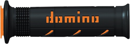 domino(ドミノ) ハンドルバーグリップ ストリートタイプ 126mm サーモプラスチックゴム ブラックXオレンジ A25041C4540