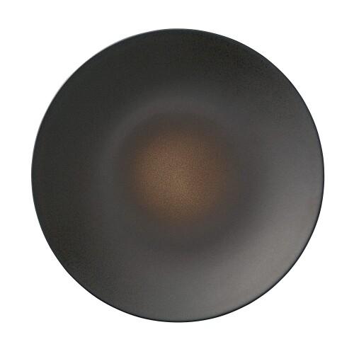 Noritake ノリタケ クーププ レート 24.5cm オリッジ 電子レンジ対応 食洗機対応 1枚 黒 ファインポーセレン(プレミアム ホワイト) 10-586J/94916