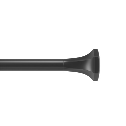 umbra 伸縮 カーテンポール カーテンロッド ブラック 幅91.4-182.9cm SITA 21018342038