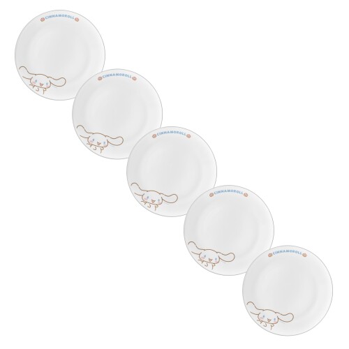 パール金属 CORELLE コレール 一皿 皿 外径26糎 割れにくい 軽さ 陰電子領域相応う オーヴン相応う 食洗機相応う シナモロール お皿 J110-SNC 5枚仕掛ける CP-1977 キッチン用品・食器・調理器具-食器・カトラリー・グラス-食器