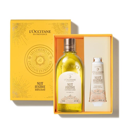 ロクシタン(L'OCCITANE) ニュイ フェスティブ ボディ&ハンド(シャワー)