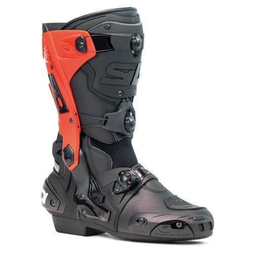 (シディ) バイクブーツ REX BLACK×RED EU44/27.8cm(27.5cm-28.0cm相当)