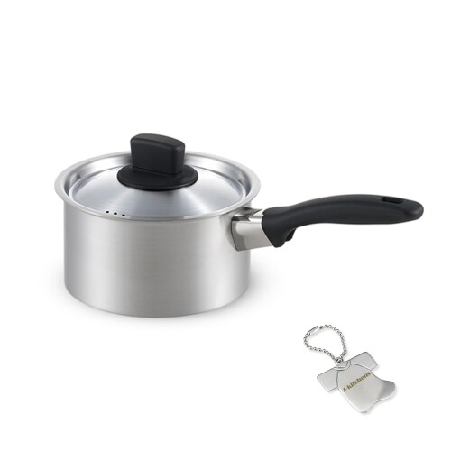 J-kitchens ダイニングプロダクト 片手鍋 蓋が転がりにくい 16cm ガス IH対応 日本製 オリジナルタグ付