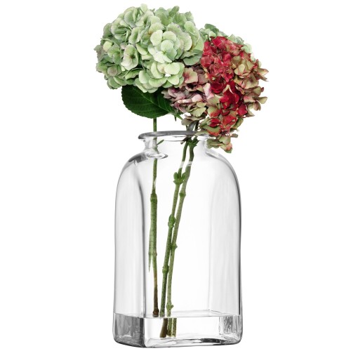 LSA(エルエスエー) フラワーベース(花器) クリア 高さ40cm UMBERTO G297-40-301