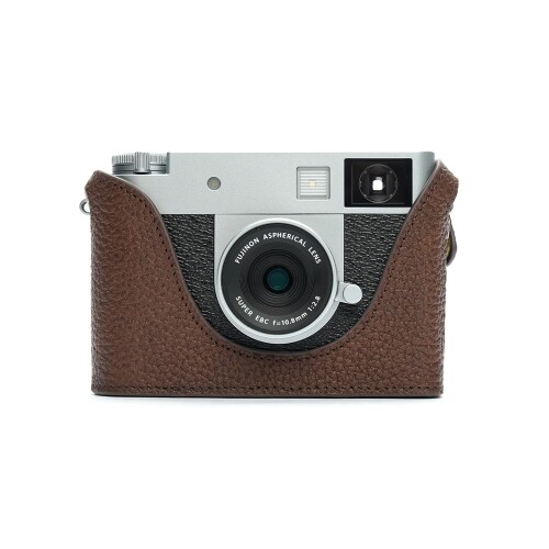 TP Original FUJIFILM X half 用 ボディーハーフケース ダークブラウン
