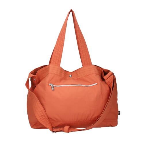 (PairFook) ペアフック ポケッタブル 陣痛・マザース・エコバッグ 大容量20L 撥水 軽量 コンパクト収納 出産入院 準備 出産祝い ギフト オレンジ