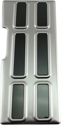 BRIGHTZ NT450アトラス H44 ステンレスフットレストカバー サテンシルバー