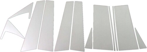 BRIGHTZ アコードワゴン CM1 CM2 CM3 超鏡面ステンレスメッキピラーパネル バイザー無用 12PC