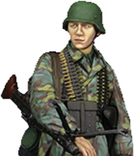 アルパインミニチュア 1/16 WW2 ドイツ 第12武装親衛隊装甲師団HJ 機銃手 レジンキット AM16033 (人)