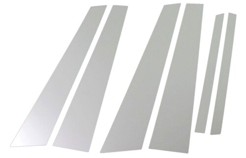 BRIGHTZ セルシオ 30 31 超鏡面ステンレスメッキピラーパネル バイザー無用 6PC UCF30 UCF31 UCF F30 F31 1144