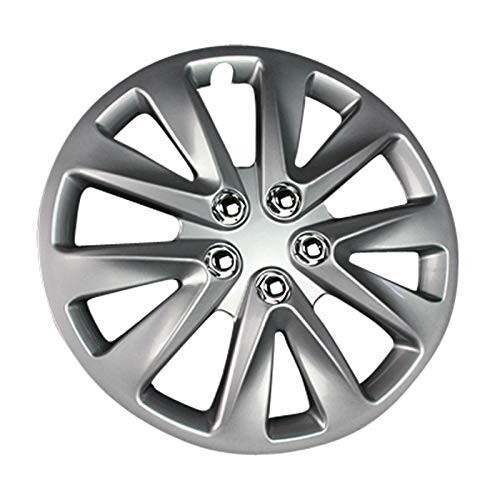 GET-PRO ホイールカバー 15インチ 1台分4枚セット (シルバー) トヨタ カムリ ホイールキャップ L070B15-006