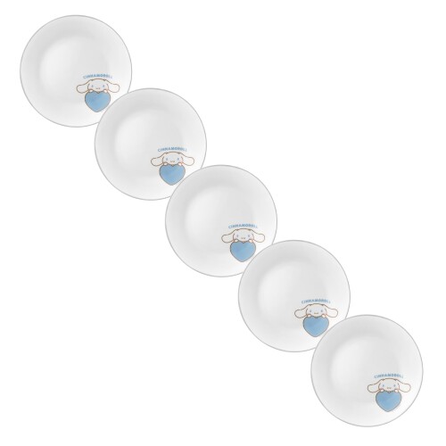 パール金属 CORELLE コレール 一皿 皿 外径17糎 割れにくい 軽さ 陰電子領域相応う オーヴン相応う 食洗機相応う シナモロール 小皿 J106-SNC 5枚仕掛ける CP-1975 食器-食器・カトラリー・グラス-キッチン用品・食器・調理器具
