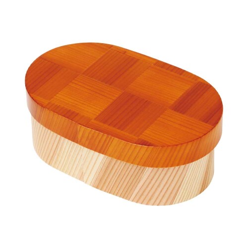 ヤマコー(Yamaco) modern 弁当箱網代 アプリコット 16.3x10xH6cm 78767