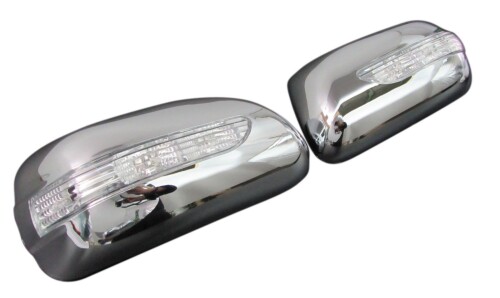 BRIGHTZ アレックス 120系 後期 LEDウィンカー付メッキドアミラーカバー カバータイプ 407