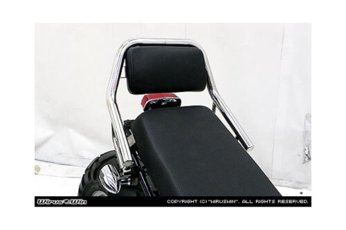 ウイルズウィン(WirusWin) バックレスト付き タンデムバー TW200/225
