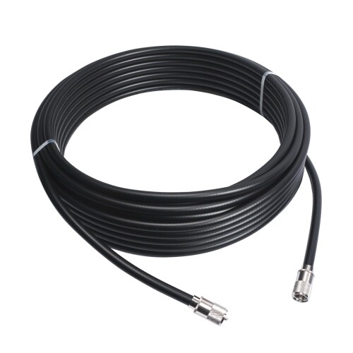 ナテック(Natec) 8D-FB(フジクラ・ダイア社製8D-FB-LITE)固定局用同軸ケーブル 10m MP-MP NFBE8100M アマチュア無線・デジタル簡易無線等 中継ケーブル M型