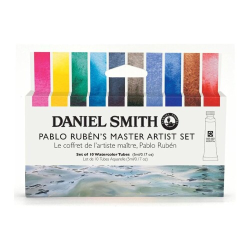 ダニエルスミス(Daniel Smith) 透明水彩絵具 エキストラファイン パブロ・ルーベンス 10色セット 5ml(2号) 285610401