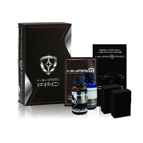 セラミックコーティング コーティング 車 10H 耐傷 耐汚 自己修復 撥水 ツヤ 光沢 HIKARI PRO KIT