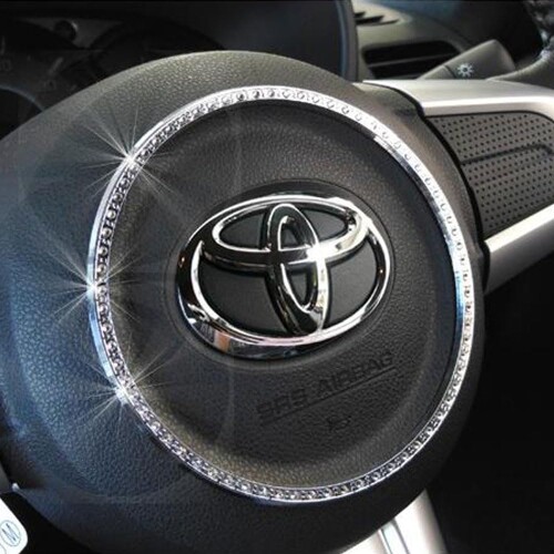 TOYOTA トヨタ ROOMY ルーミー TANK タンク H28.11～ 専用 ステアリングセンターリング クリスタル 4,999円