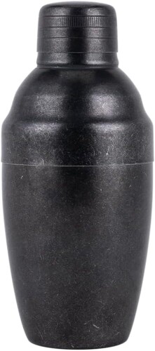 青芳 VINTAGE INOX カクテルシェーカー 350ml ステンレス ダメージ加工 日本製 食洗器対応 ブラックヴィンテージ 520747