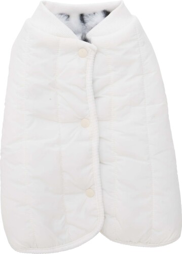 アニマルファー ペット用リバーシブルベストM tassu タッス 2WAY 無地 ヒョウ柄 Animal Fur 168-6794A1