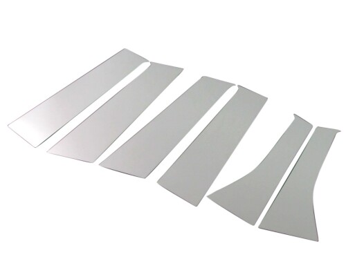 BRIGHTZ アウトランダー GF7W GF8W 超鏡面ステンレスメッキピラーパネル バイザー無用 6PC GF7 GF8 GF F7 F8 7 8 17280