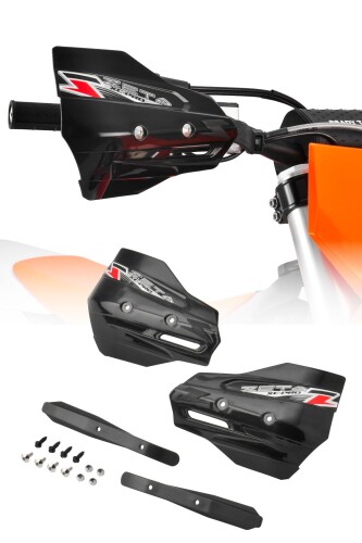 ジータレーシング(ZETA RACING) 互換性/交換品 XC-PROコンバートハンドガード ブラック KTM HUSQVARNA GASGAS ハンドガード 純正マウントに取り付け可能 G4717