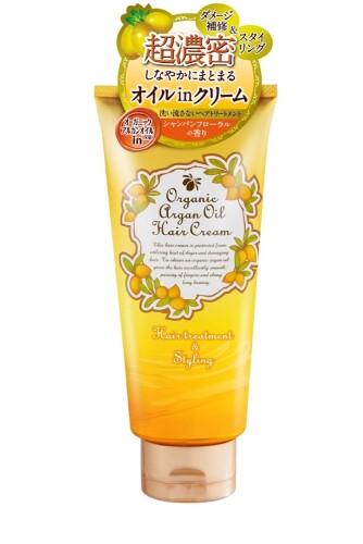 【送料無料】オーガニックヘアケア オーガニックアルガン ヘアクリーム 洗い流さない トリートメント スタイリング オーガニックアルガン ヘアクリーム ヘアケア しっとり 150g