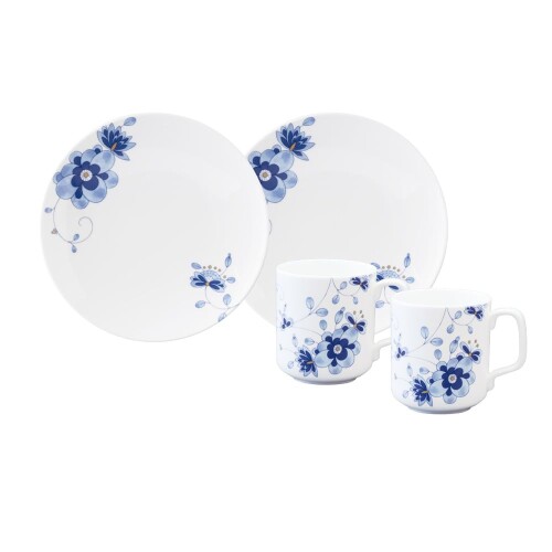 楽天市場】NARUMI(ナルミ) 食器セット 青花 ブルー 花柄 2人用 8ピース